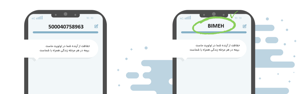 اس ام اس با نام تجاری