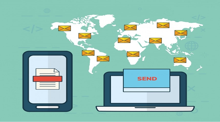 ارسال پیامک از طریق وب سایت