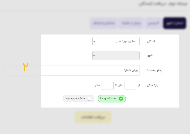 استان و شهر و پیش شماره و بازده سنی